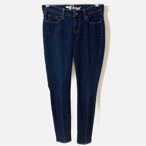 Old Navy The Sweetheart Skinny Denim Jeans Dark Indigo Wash Regular Fit Size 2